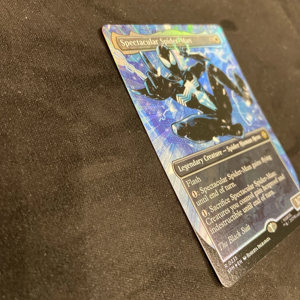 Spectacular Spider-Man #235 (Borderless) (Textured Foil) “The Black Suit” MTGSPM - Image 2 of 4