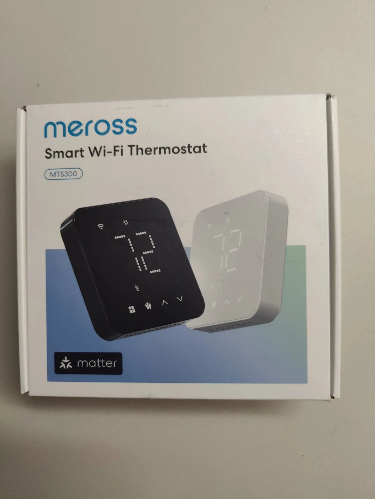meross Smart Thermostat for Home MTS300 WiFi Works with Matter, Sealed