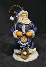 New York Yankees The Memory Company Santa Claus Christmas Ornament 2001