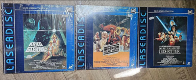 STAR WARS TRILOGY Laserdisc A New Hope Return of the Jedi Empire Strikes Back De