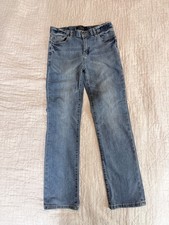 Lucky Brand Youth Size 18 Classic Straight Blue Jeans Dark Wash