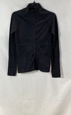 Fabletics Women's Black Seamless Full Zip Athletic Jacket Size M NWT