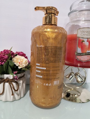 Bella-white Ultra Radiance Gold Body Wash Duschgel 1000ml👌 effektiv LSF 50 - Bild 4 von 4