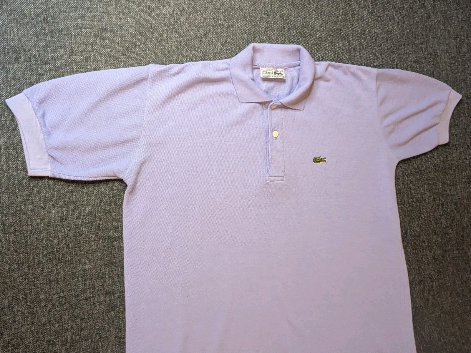 Vintage Chemise Lacoste Polo Shirt Men's XXL Collared Made in France Dress Shirt thumbnail 2