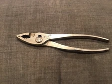 Vintage Williams U.S.A. 8” No. 8 Slip Joint Plier Diamond Deco Handles 🇺🇸