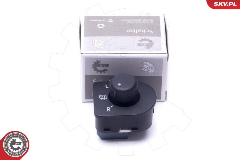 Driver side ESEN SKV 37SKV618 Switch, exterior rearview mirror adjustment for SK
