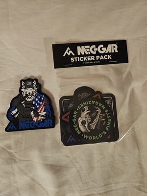 Shot Show 2026 Mec-Gar  Wolf Patch And Sticker Pack