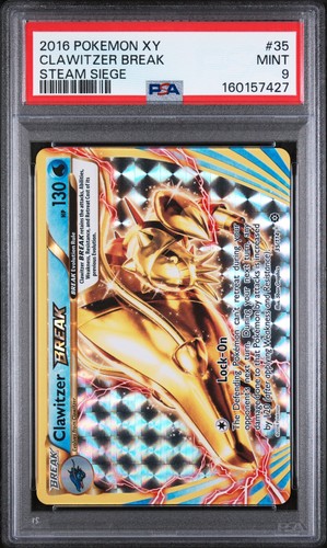 Clawitzer BREAK graded PSA 9 for sale on eBay