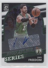 2021 Panini Donruss Optic Signature Series Enes Kanter Freedom #SS-EKT Auto 0xy0