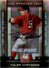 2008 Elite Extra Edition Turn of the Century #92 Tyler Chatwood/257 Auto BB