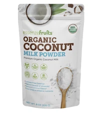 Pure Organic Coconut Milk Powder - Premium Maltodextrin Free, No Sugar Added, Da