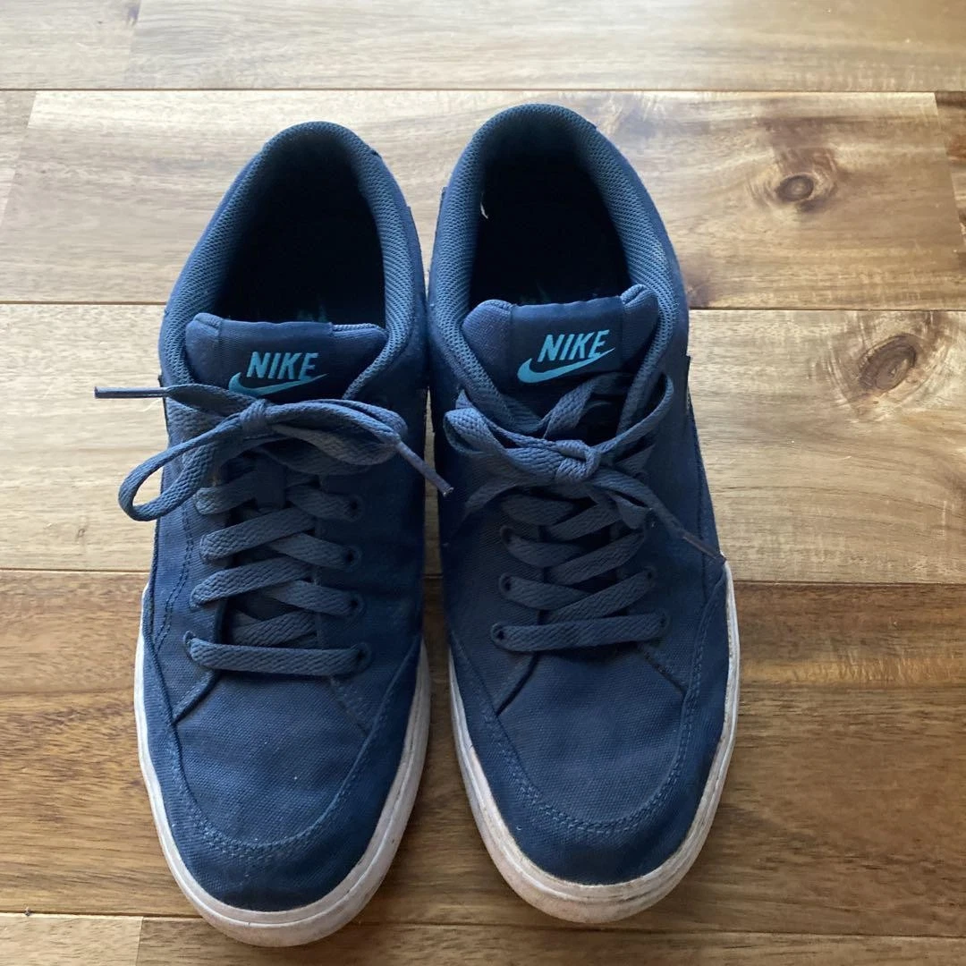 NIKE Sneakers uomo 9.0US in camoscio navy