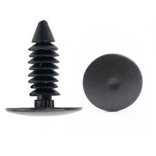 100pcs Fender Push Pin Auto Car Hole Plastic Rivets Fastener 8mm Bumper Clips