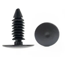 100pcs Fender Push Pin Auto Car Hole Plastic Rivets Fastener 8mm Bumper Clips 