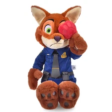 Disney Nick Wilde Plush doll Zootopia ( MOGUMOGU ) Japan NEW Disney Store