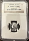 2002-S Silver Proof Roosevelt Dime, NGC PF-70 Ultra Cameo