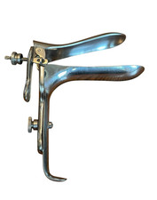 Vintage Stainless Steel Vaginal Speculum Medical Instrument Gynecology Tool