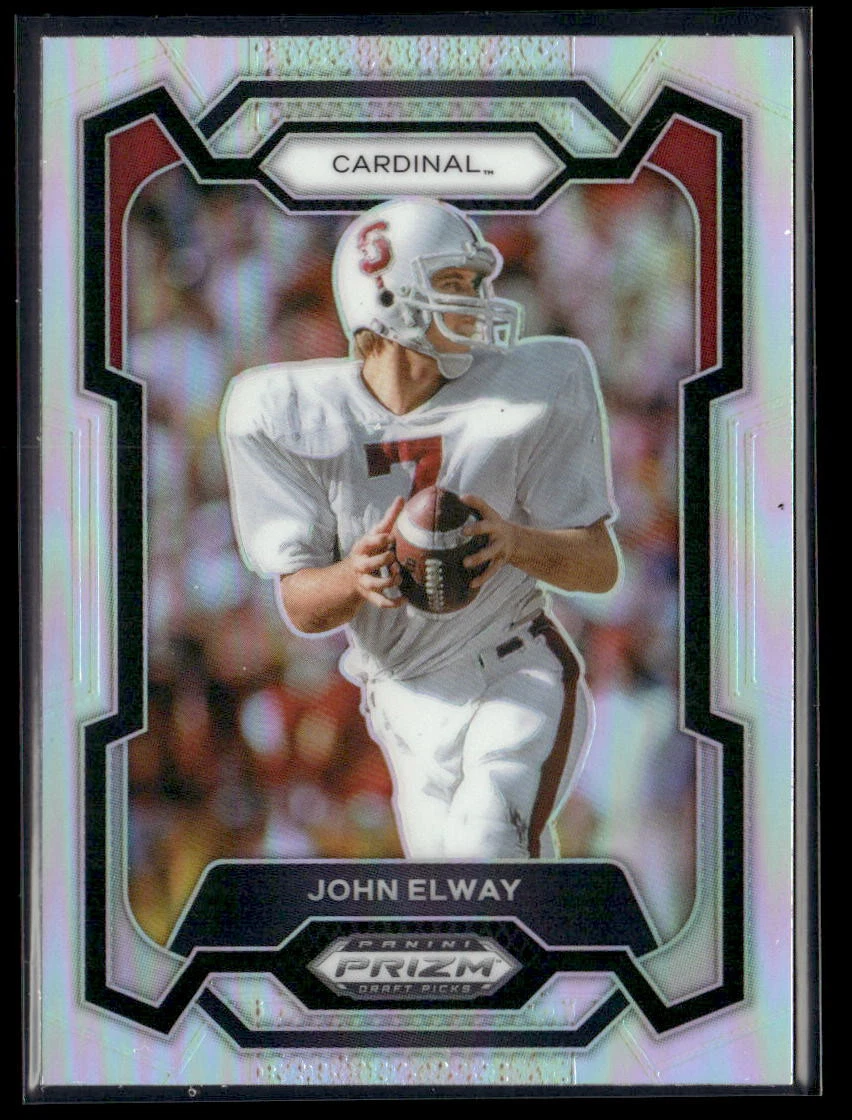 2024 Panini Prizm Draft Picks #37 John Elway Silver