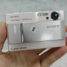 Sony Cyber-shot DSC-T10 7.2MP 3x Zoom Digital Camera portable W/Accessories
