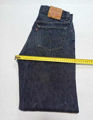 Men Levi's Jeans Black Denim 31 #1WVM