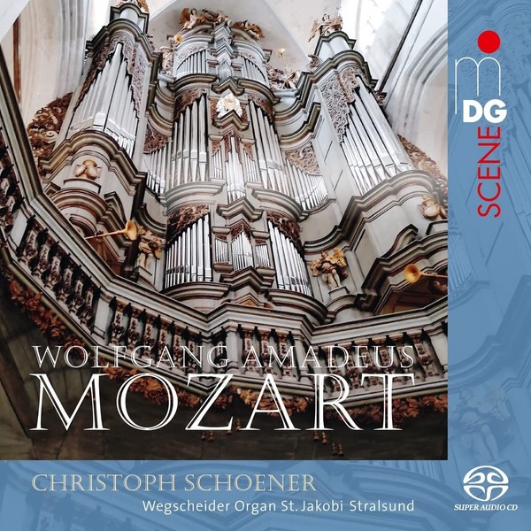 Audio Cd - Wolfgang Amadeus Mozart - Mozart On The Organ - Mdg -D- Neu-image