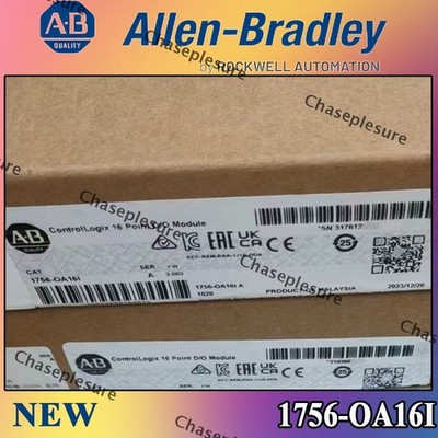 Brand New Sealed PLC-AB 1756-OA16I SER A ControlLogix 16 Point D/O Module