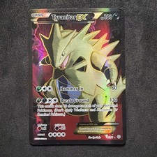 Tyranitar EX (91 Full Art) 91/98 XY - Ancient Origins Holo  on eBay