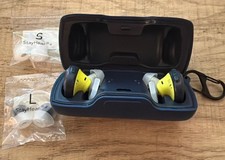Bose SoundSport Free In-Ear Noise Cancelling Bluetooth Earbuds - Blue/Yellow