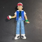 Pokemon Vintage TOMY Ash Ketchum  Toy PVC Figures 1993 Japan EUC Not Graded