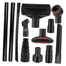 12PCS Universal Vacuum Attachment Kit Wet Dry Plastic Vacuum Hose Adapter 1