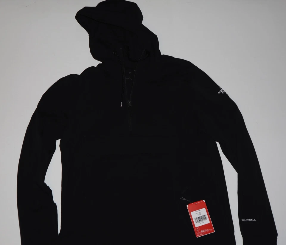 Cortavientos The North Face Anorak Windwall negra para hombre talla M Foto 2 de 4