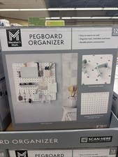 Member's Mark Wall Mount Pegboard Organizer, Multicolor, 12-Piece Set