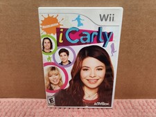 "iCarly" (Nintendo Wii, 2009) Video Game w/ Manual 