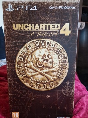 Uncharted 4 Thief's End Collector's Edition Brandneu Factory Sealed