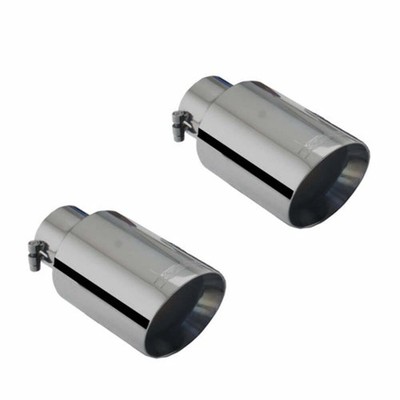 XFORCE Exhaust ES-HY30N-BLACKTIP - S/S Round Clamp-On Black Exhaust Tips