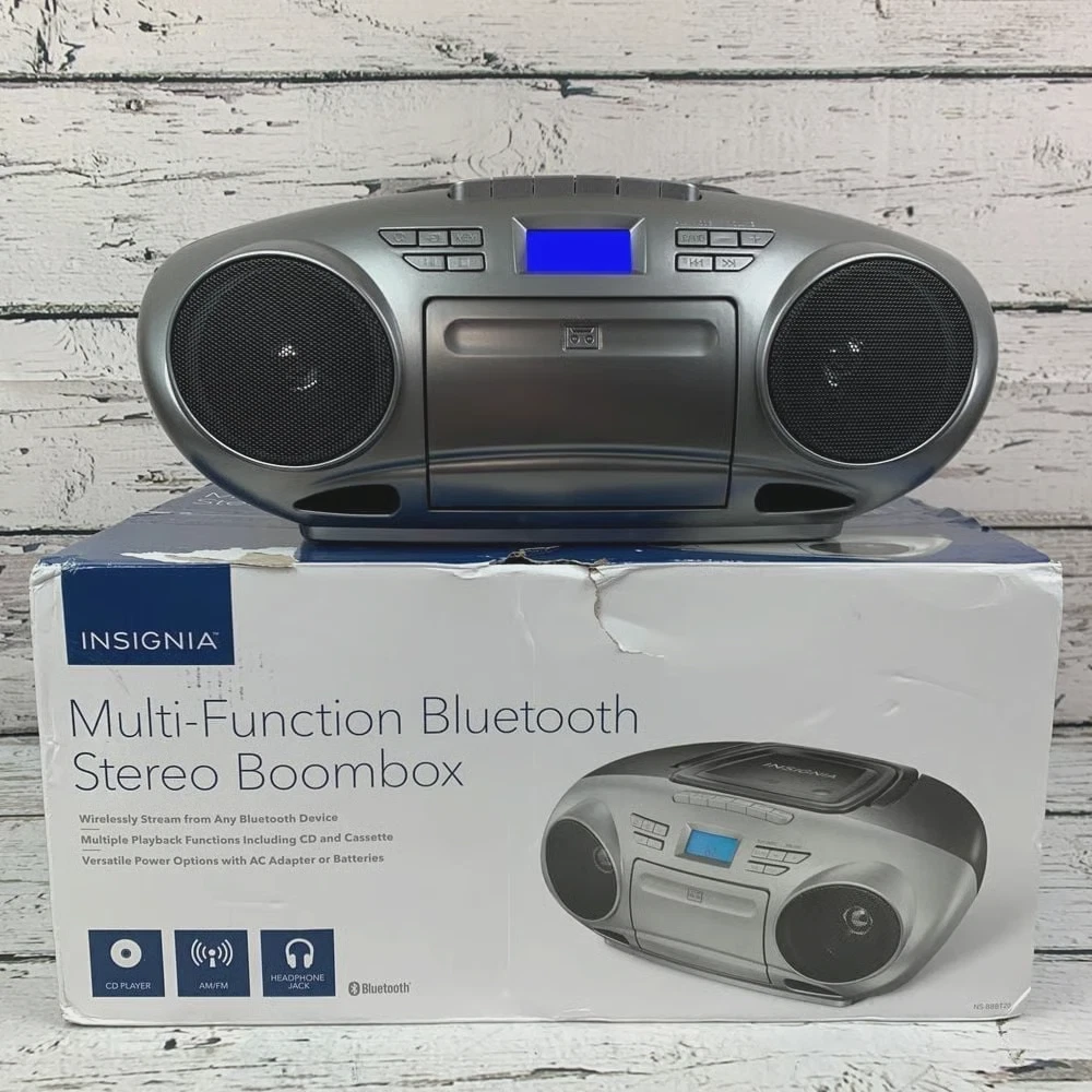 silver SR6000l radio cassette ( bluetooth ) ghettoblasetr