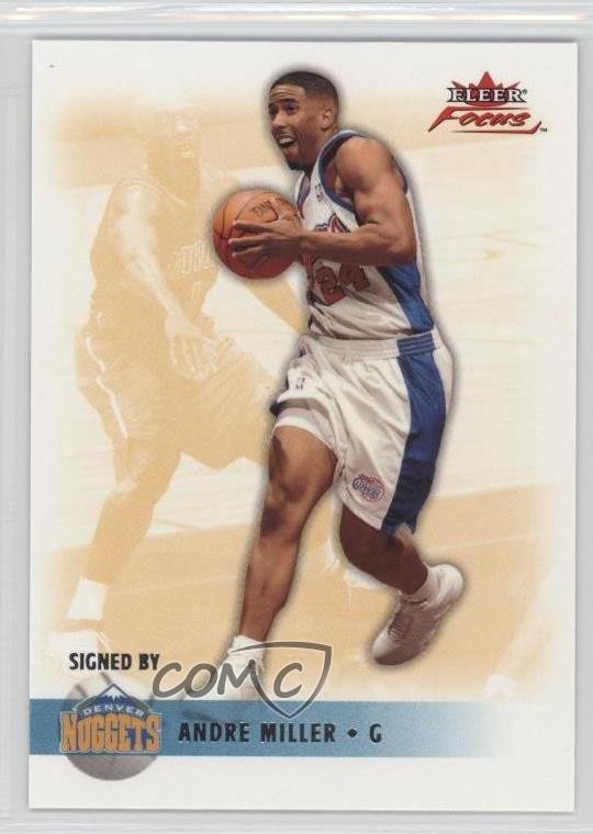 2003-04 Fleer Focus Andre Miller #26 1k3
