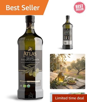 Single Family Farm 1L Cold Pressed Moroccan Olive Oil - Ethically Sourced EVOO