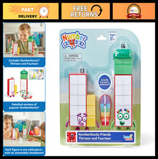 Numberblocks Friends Thirteen Fourteen Figures - Math Toys for Toddlers 3-5, E