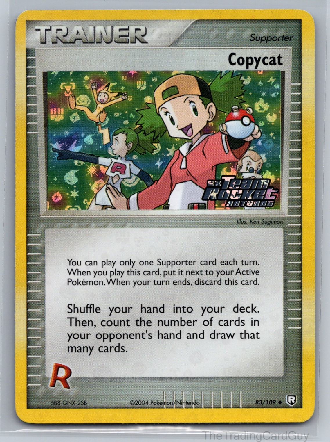 Copycat Uncommon Team Rocket Returns Reverse Holo 83/109 NM