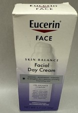Eucerin Skin Balance Facial Day Cream W/ Tri-Balance Complex 1.7 oz 48 g NEW