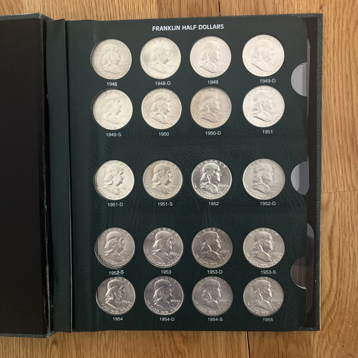 Franklin Half Dollars (1948-1963) 1948 Coin Set for sale | eBay