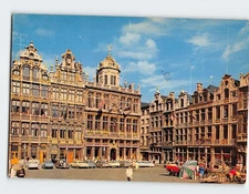 Postcard A Part Of Market Place Brussels Belgium