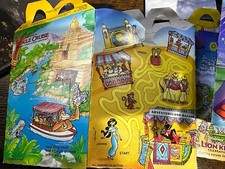 Vintage 1994 McDonalds Happy Meal Boxes -Lot of 3
