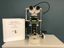 Alcon 3000 LE Ophthalmic YAG Laser with Power Table Manual & Warranty 3000LE
