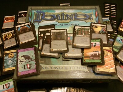 Rio Grande Games - Dominion (Second Edition) Replacement Cards/Parts. You Pick.