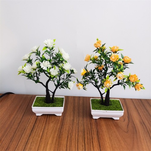 Garden Arrangement Ornaments Small Tree Pot Wedding Christmas Birthday Party - Picture 4 of 19