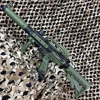 NEW Tippmann Cronus Paintball Gun - Tactical Edition - Olive/Black (T141007)