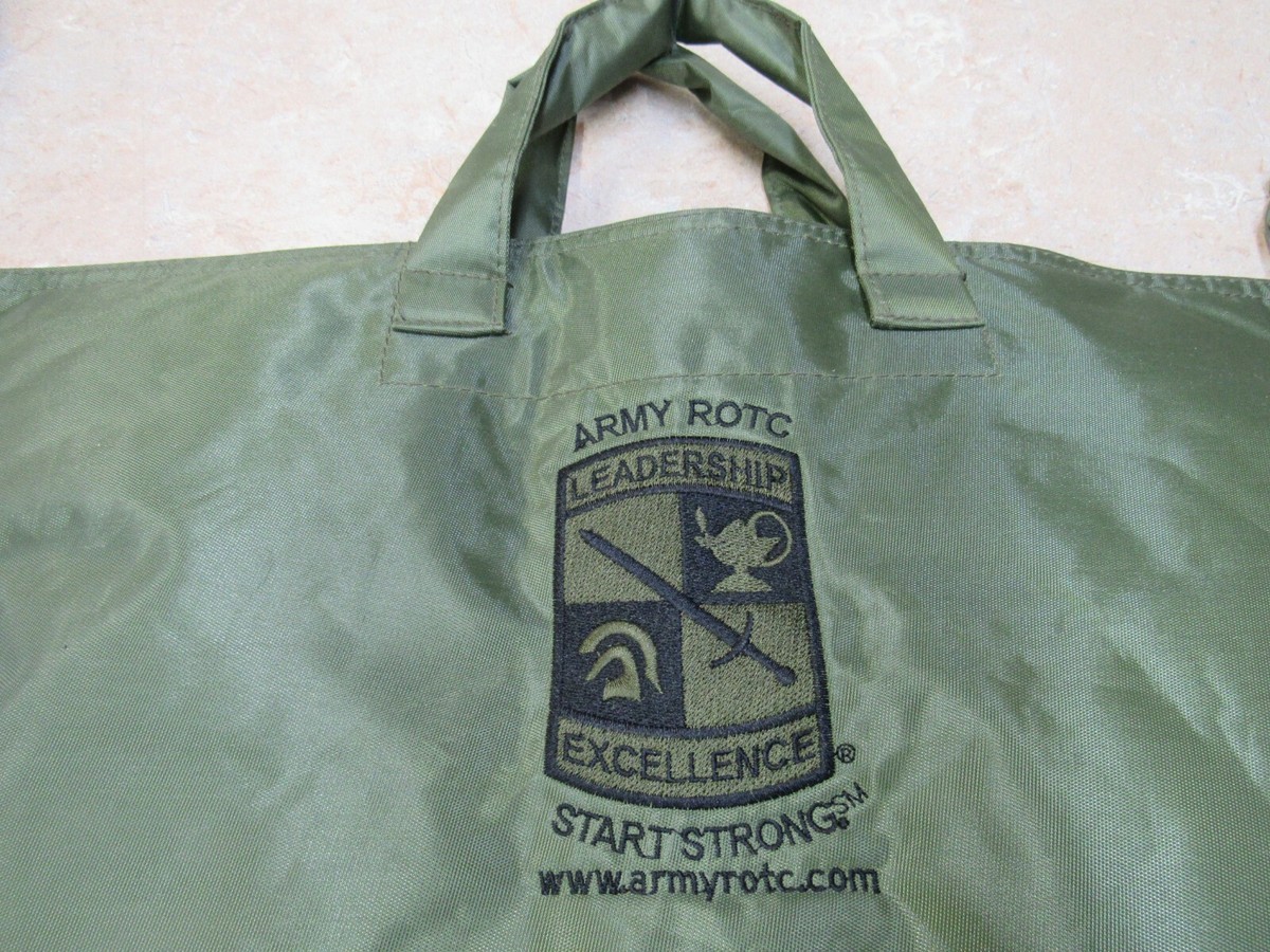 Flyers Flight Helmet Bag Nylon with US ARMY ROTC Leadership 