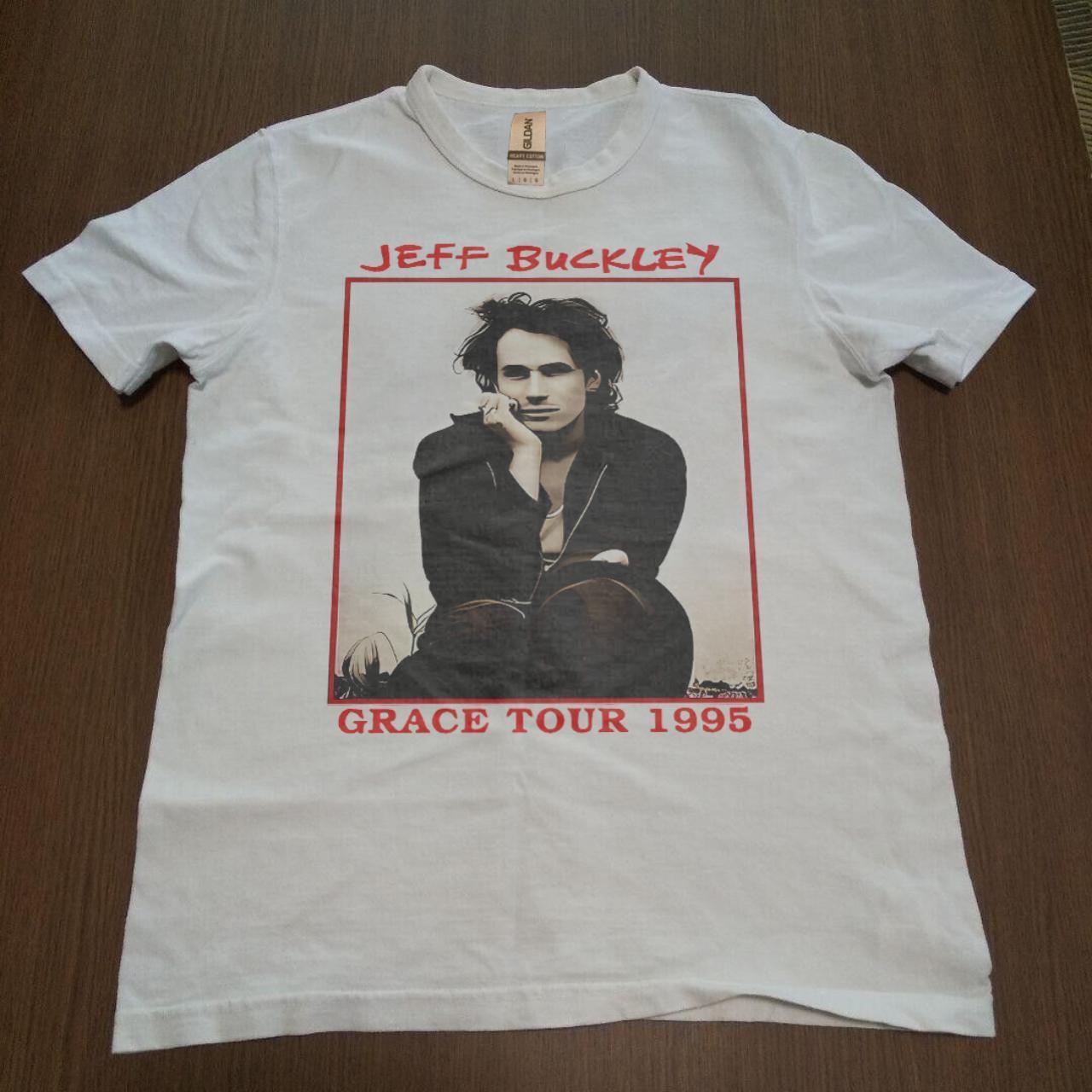 Jeff Buckley Grace Tour 1995 T-Shirt rare design basic tee vtg NH17717